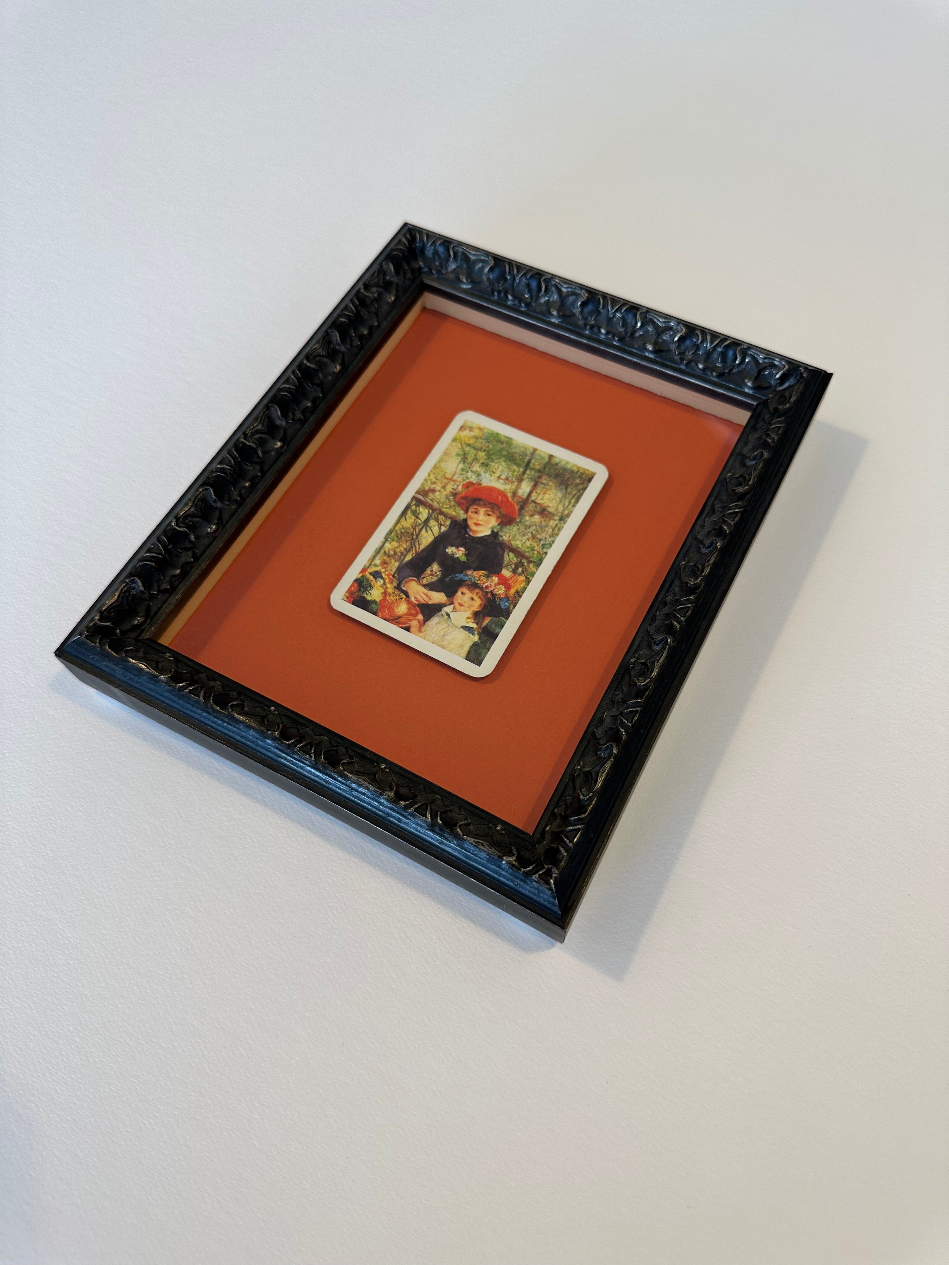 Playing card - Two Sisters (On the Terrace) — Pierre-Auguste Renoir, 1881