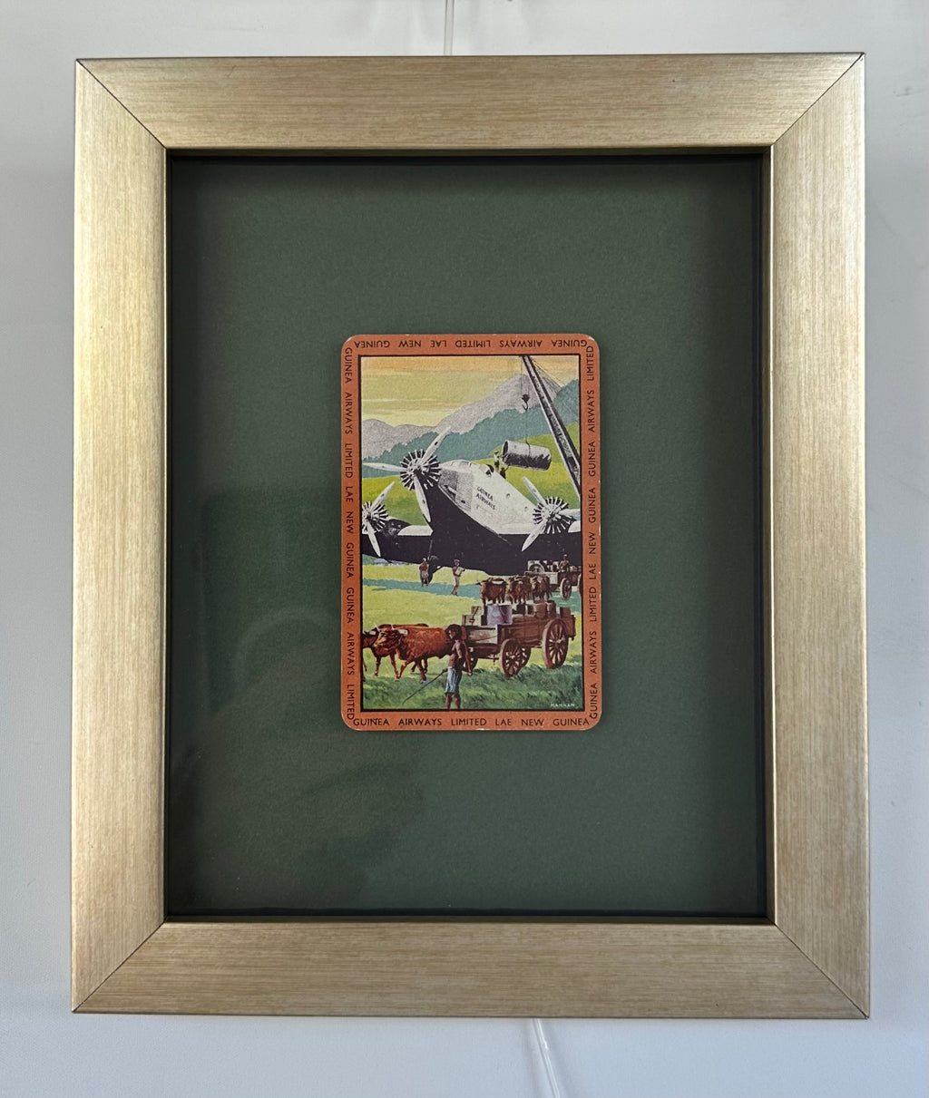 Junkers G 31 by Guinea Airways Playing card 1920-1930’s